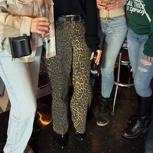 Dazy Animal Print Trousers